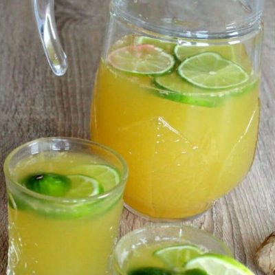 Cocktail Fara Alcool Cu Ghimbir Si Ananas