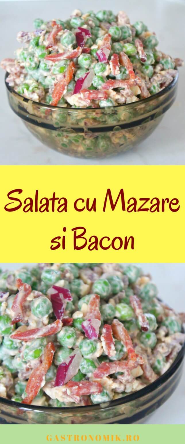 Salata De Mazare, Cu Bacon, feta si boia iute