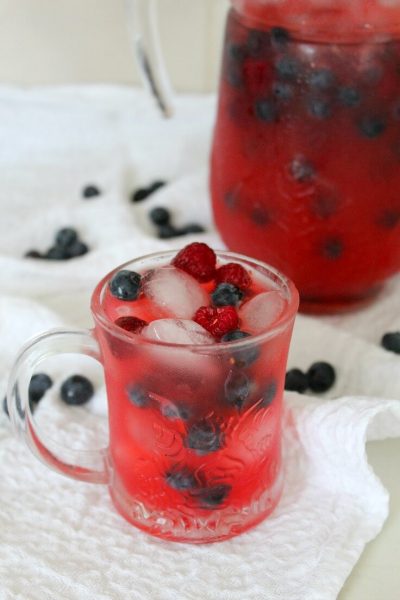Limonada cu zmeura