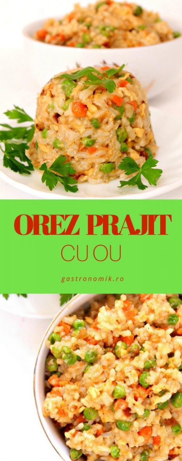 Orez Prajit Cu Ou Si Legume, Reteta Rapida Si Delicioasa