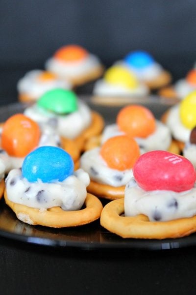 Gustari din covrigei si ciocolata