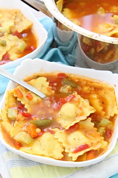 Supa ravioli