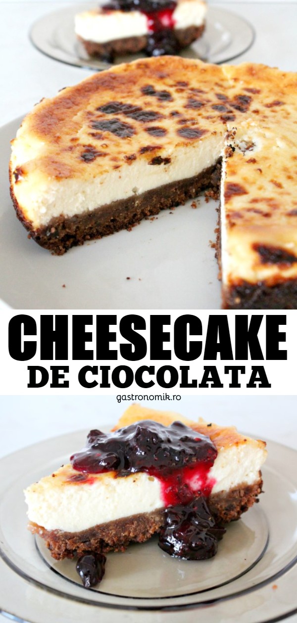Cheesecake de ciocolata